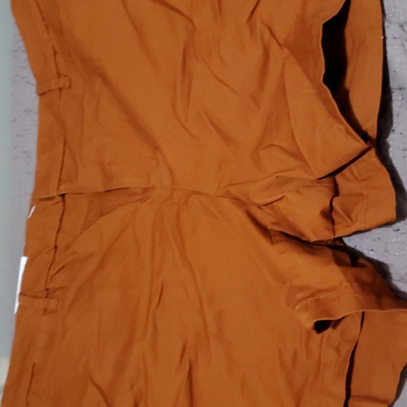 Burnt orange Chino shorts - Picture 2 of 5